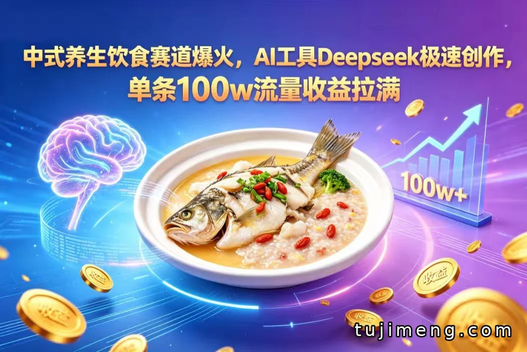 中式健康饮食短视频怎么做？AI工具DeepSeek快速出片