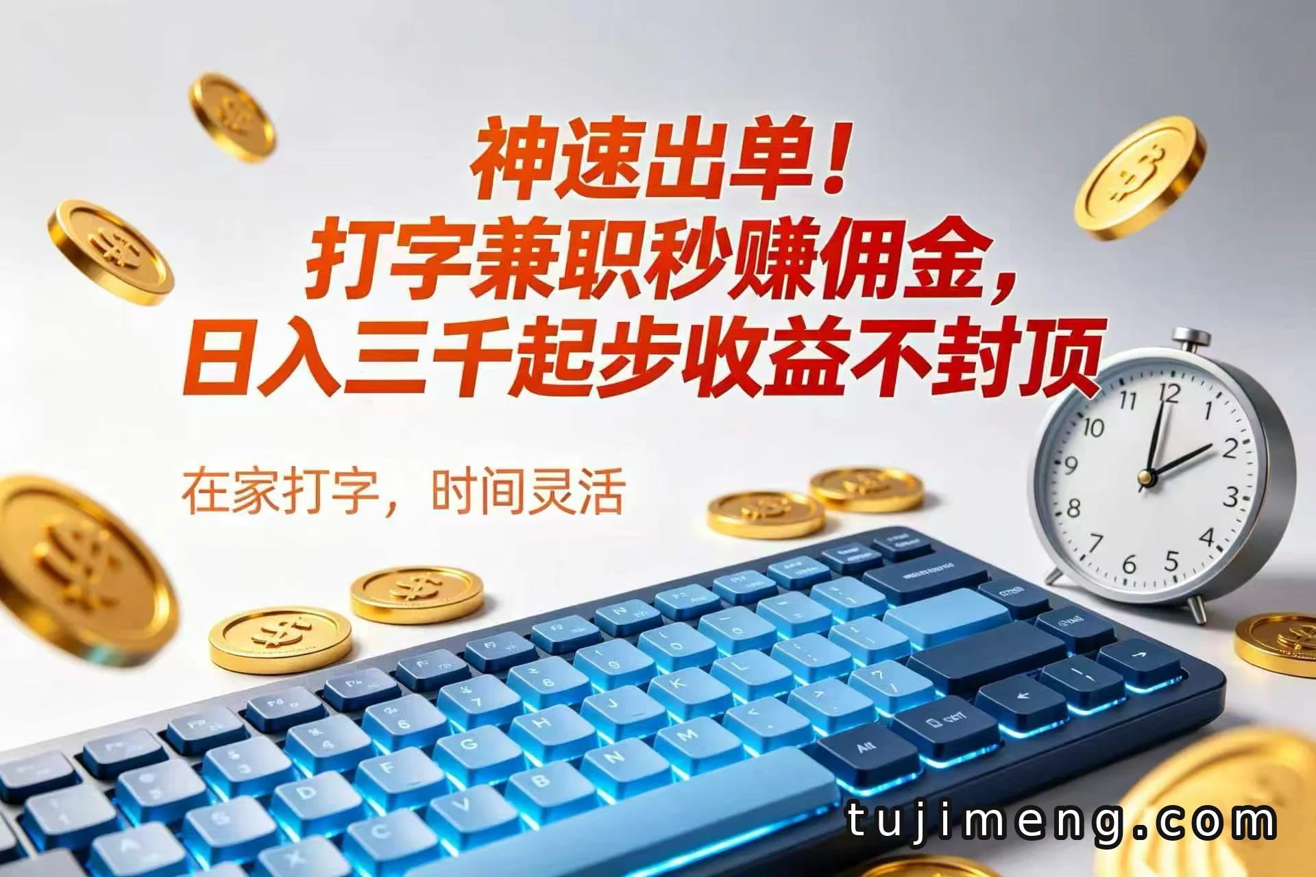 打字兼职日入三千？5秒一单的秒赚佣金玩法拆解