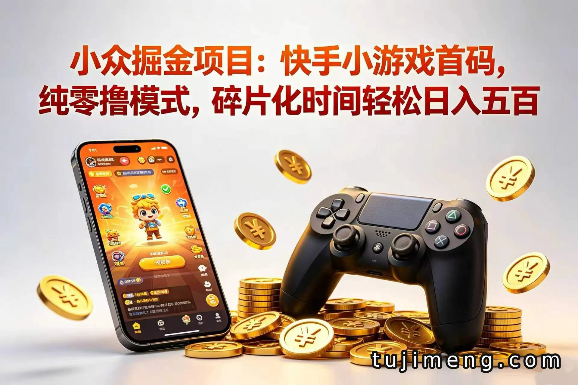 快手小游戏首码零撸怎么玩?小众掘金项目从注册到提现的完整拆解