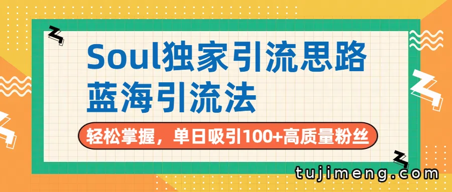 Soul引流怎么玩?一天吸引100+精准粉的蓝海思路